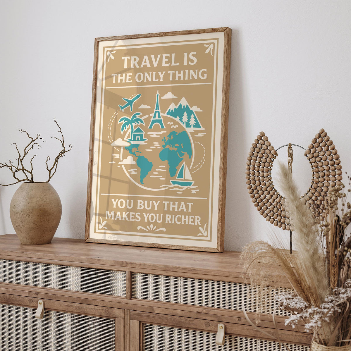 Travel Quote Poster