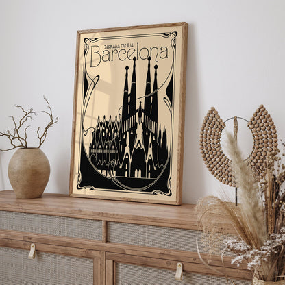 Sagrada Familia Barcelona Poster