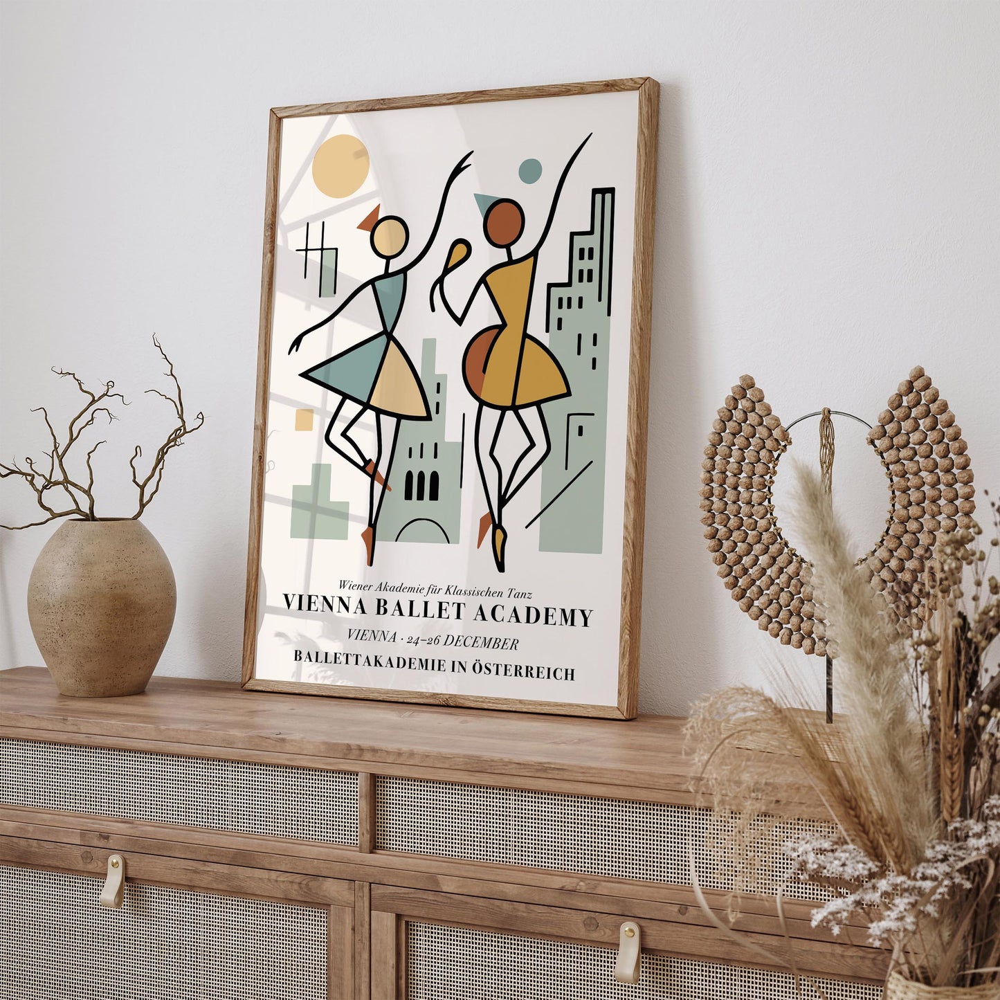 Vienna Ballet Academy Poster - Paul Klee Inspired Wall Art