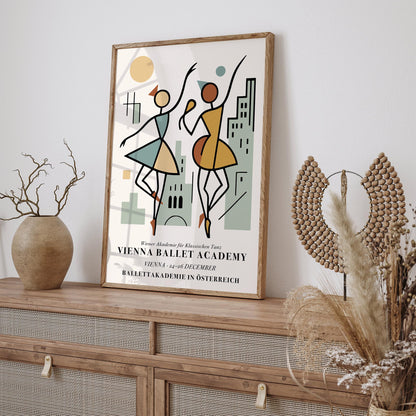 Vienna Ballet Academy Poster - Paul Klee Inspired Wall Art