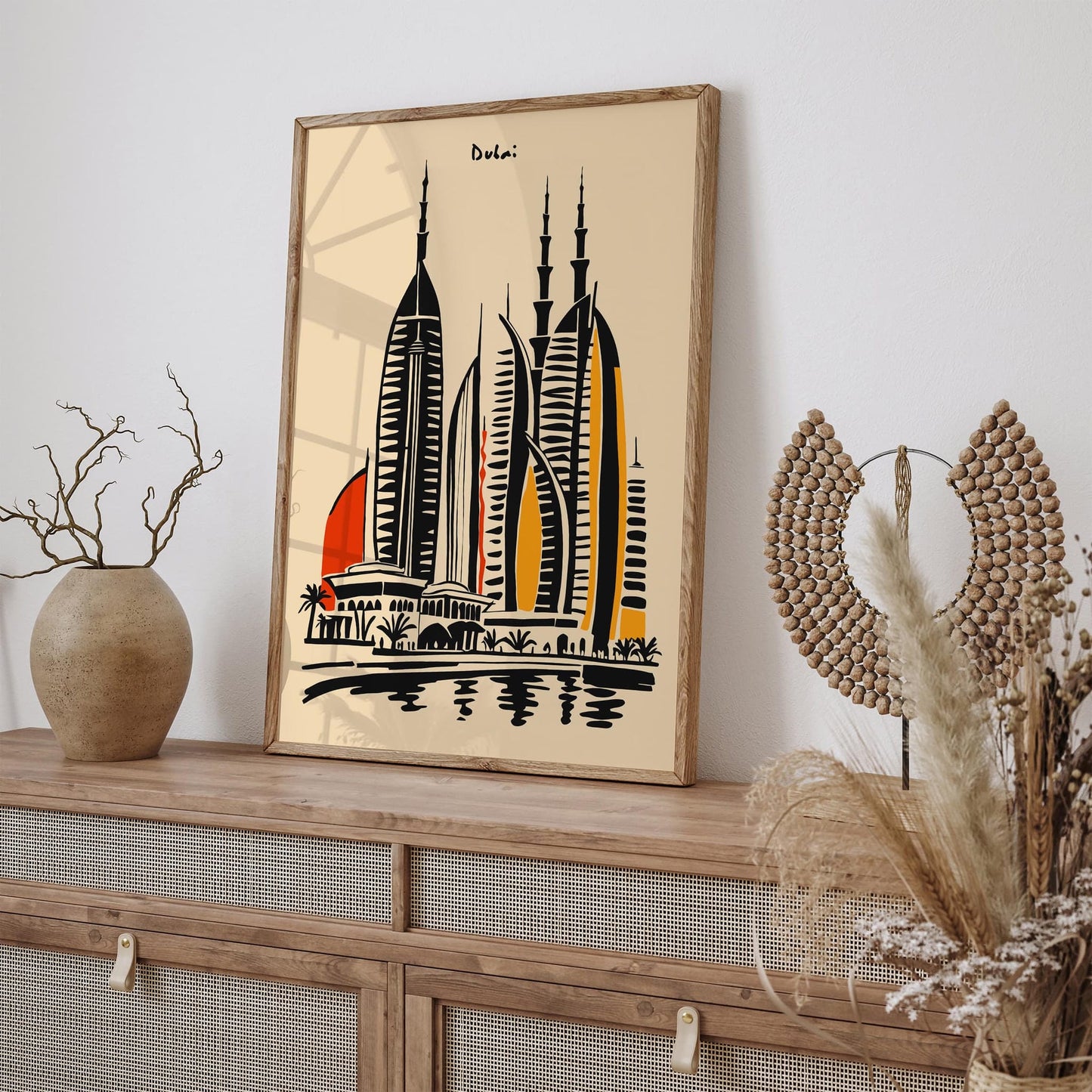 Dubai Architecture Art Print