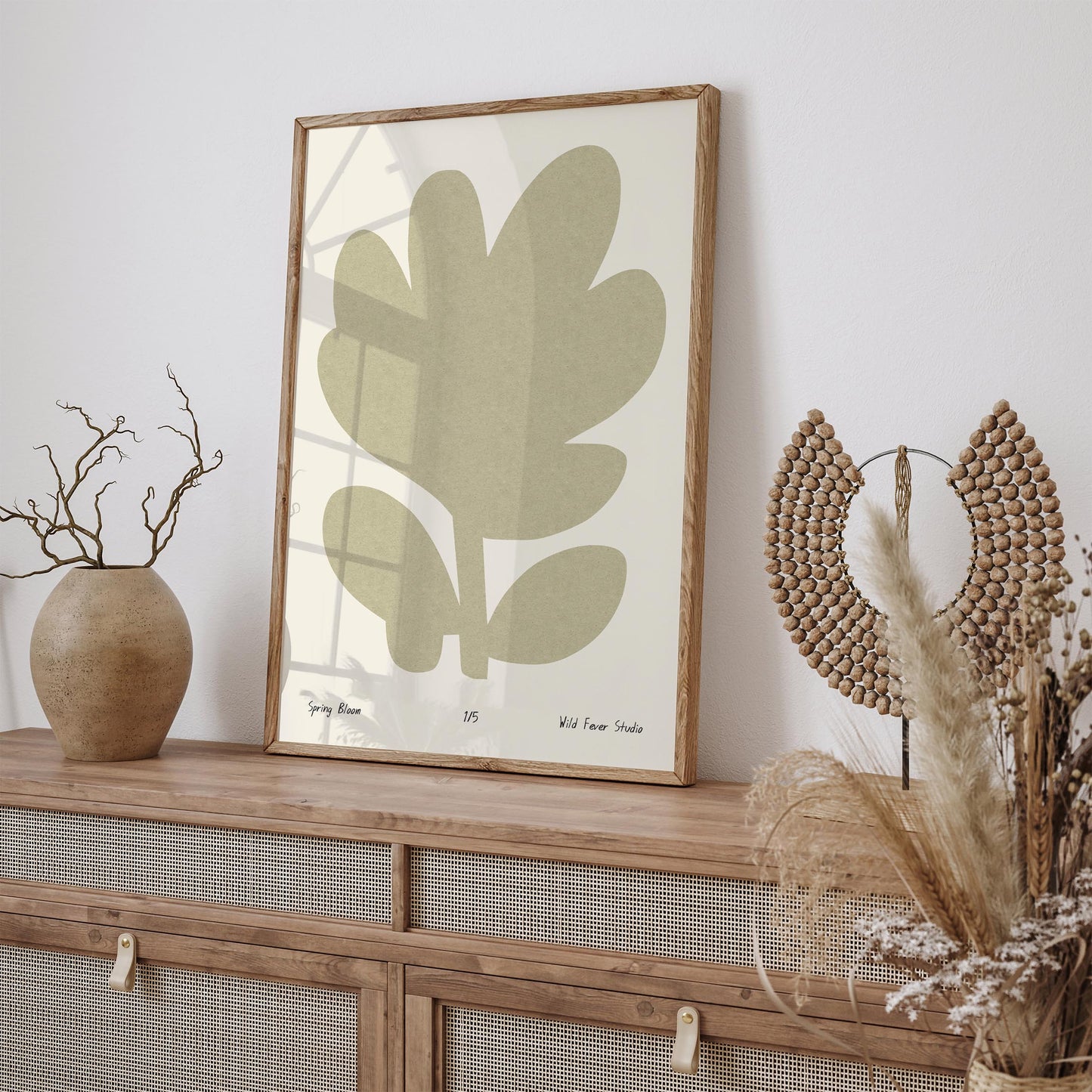 Spring Bloom Minimalist Poster
