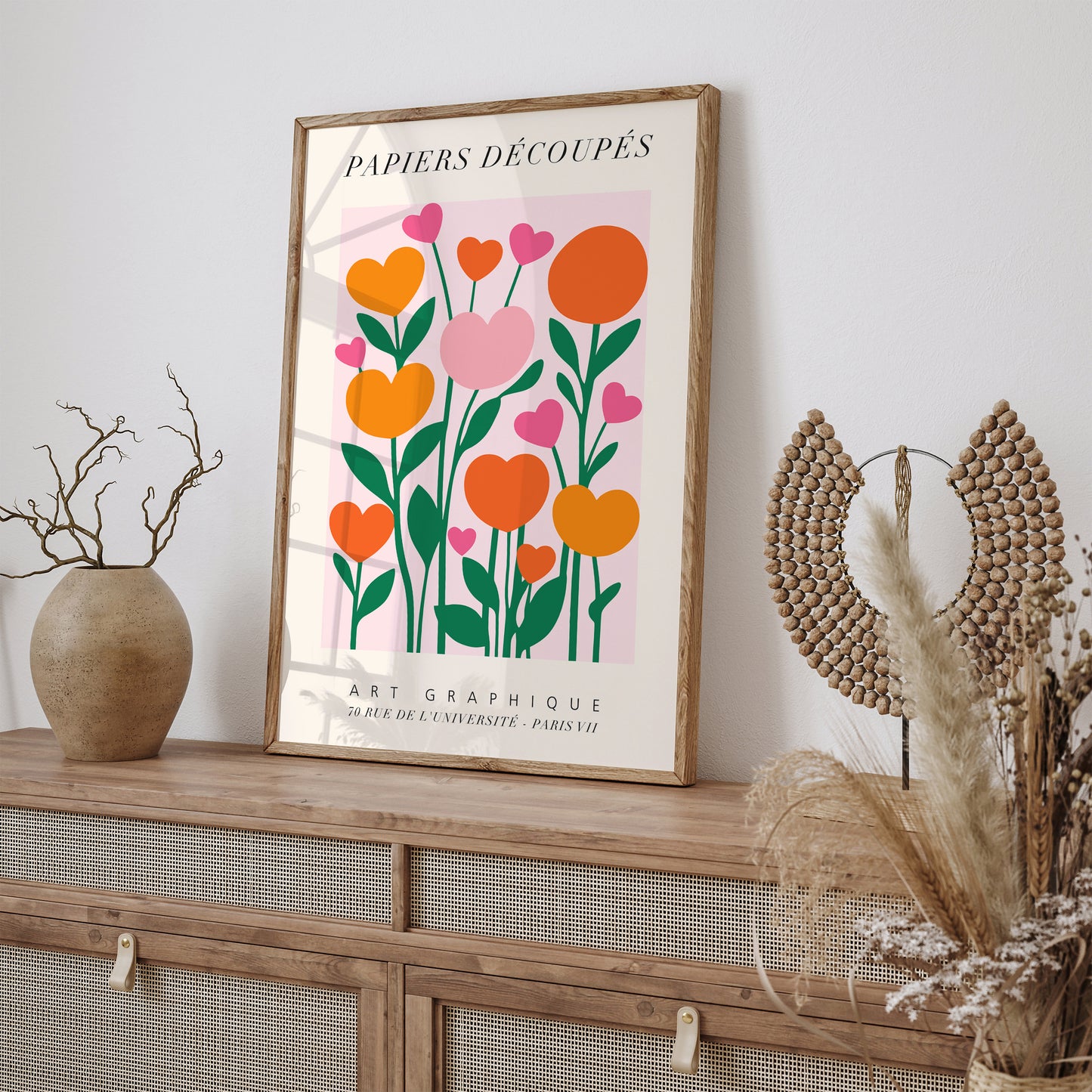 French Botanical Girly Art Print