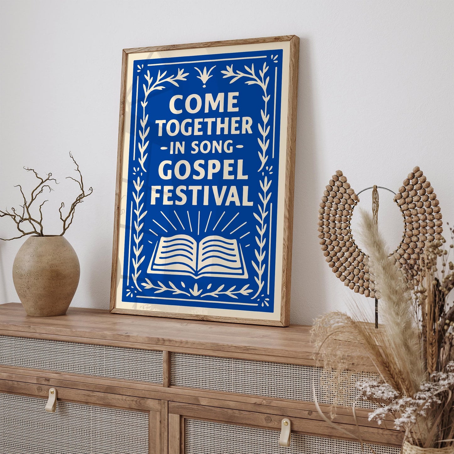 Come Together in Song Gospel Festival Poster
