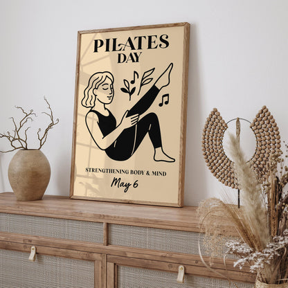 Pilates Day Poster