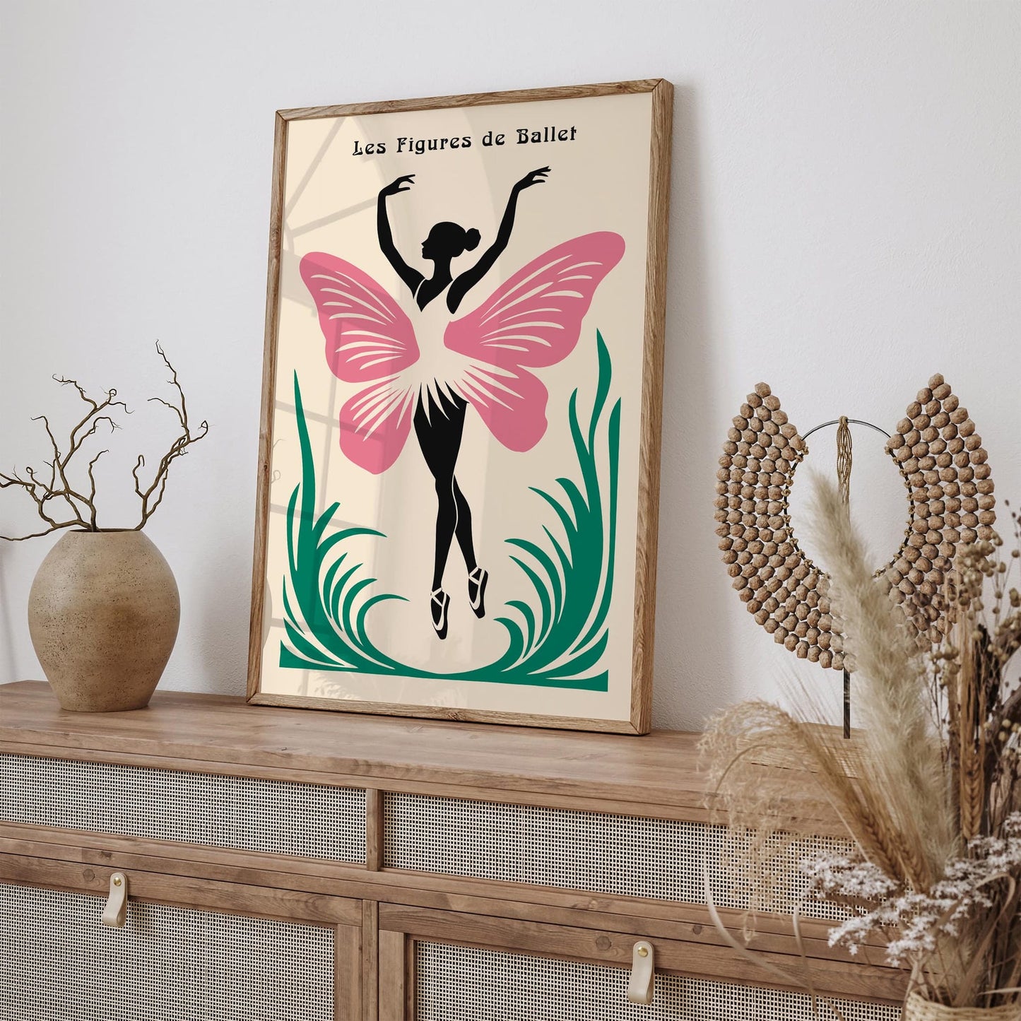 Les Figures de Ballet Nursery Room Poster
