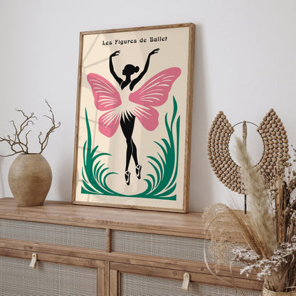 Les Figures de Ballet Nursery Room Poster