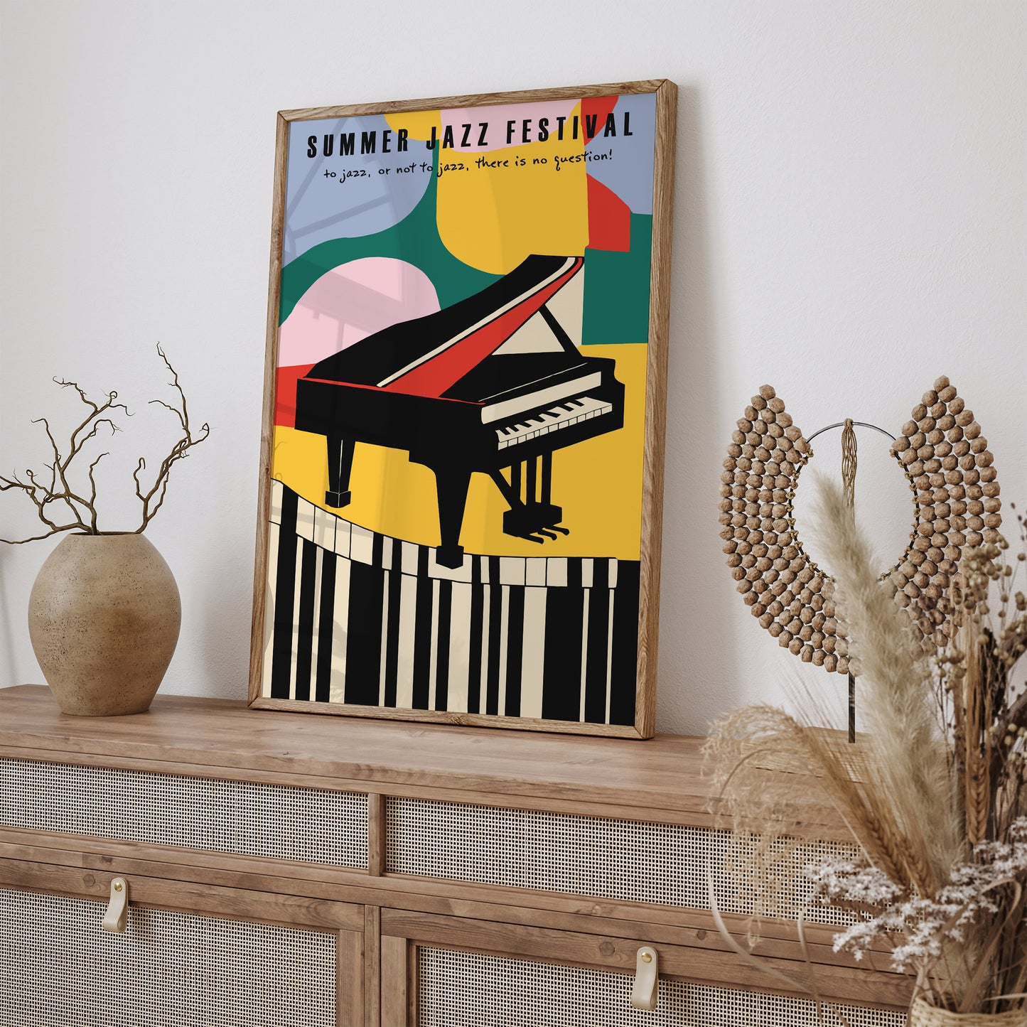Summer Jazz Festival Music Poster