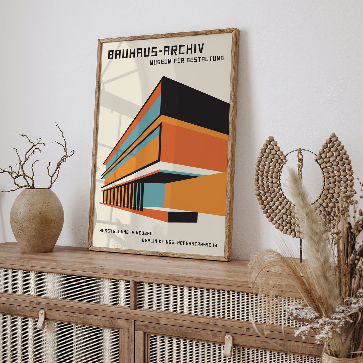 Bauhaus Museum Architecture Poster