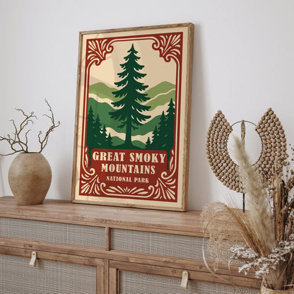 Great Smoky Mountains National Park Poster