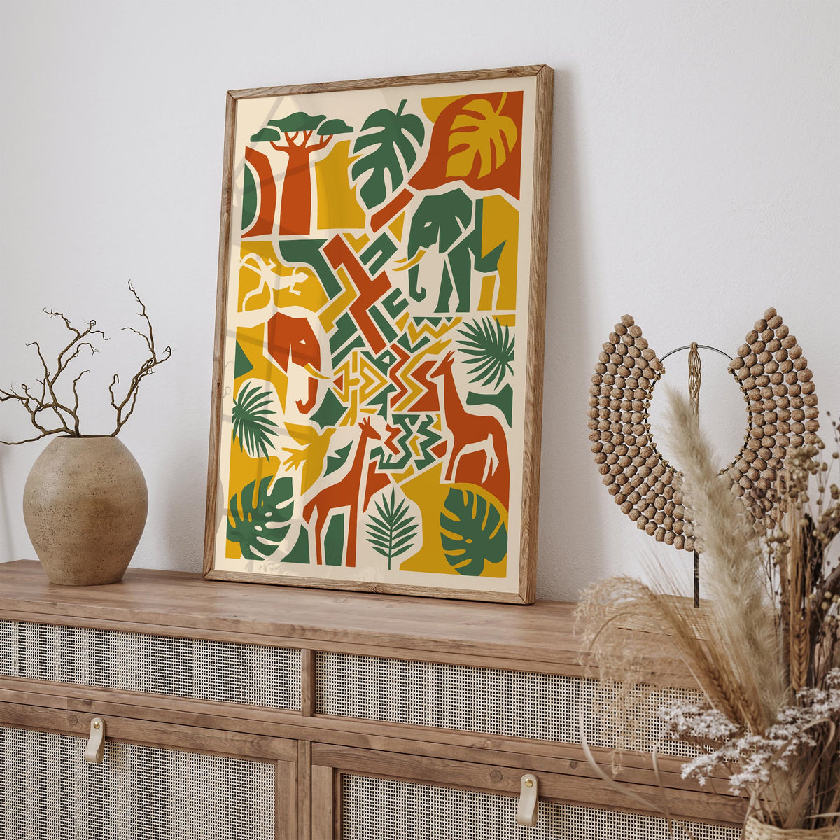 Safari Animals Poster