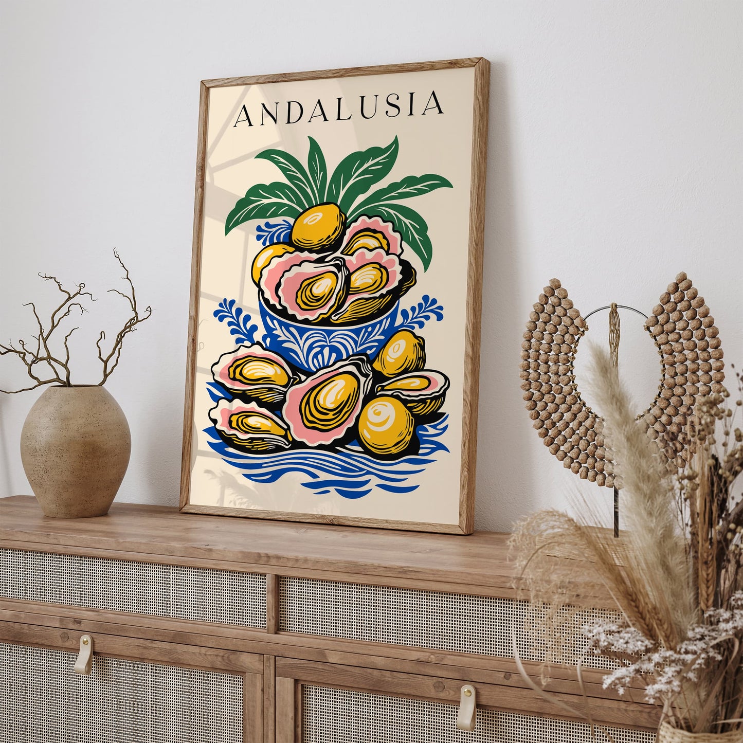 Andalusia Spain Oysters Poster