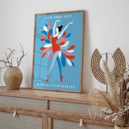 New York City Ballet Poster
