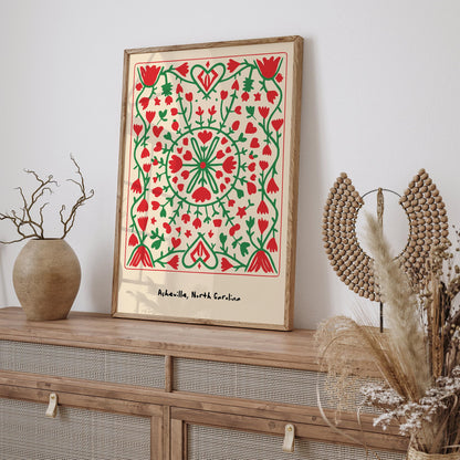 Asheville North Carolina Poster