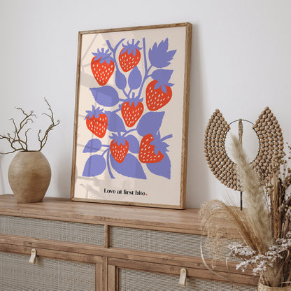 Strawberry Print -  Kitchen Decor