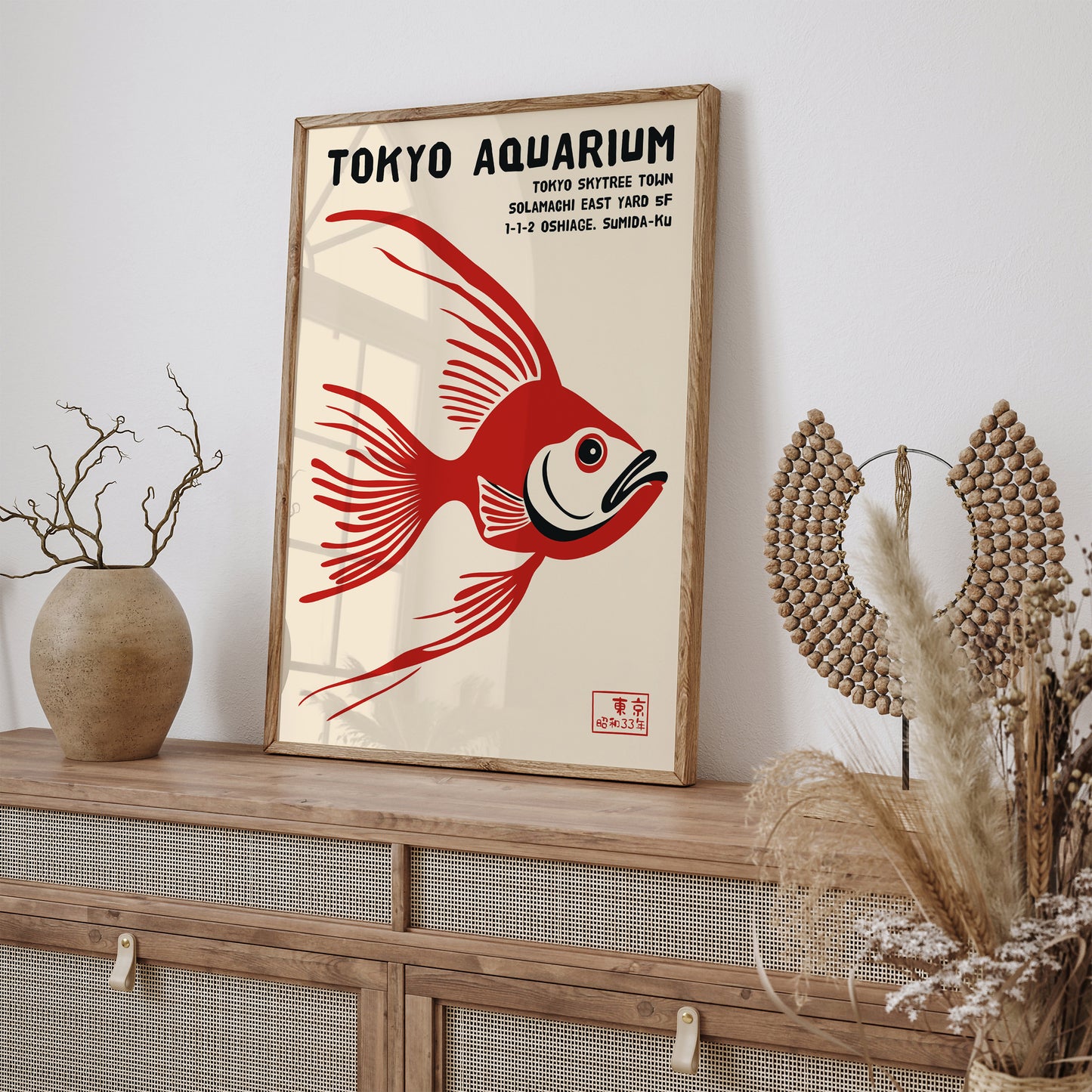 Tokyo Aquarium Authentic Japanese Poster