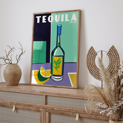 Tequila Drink Kitchen Wall Art