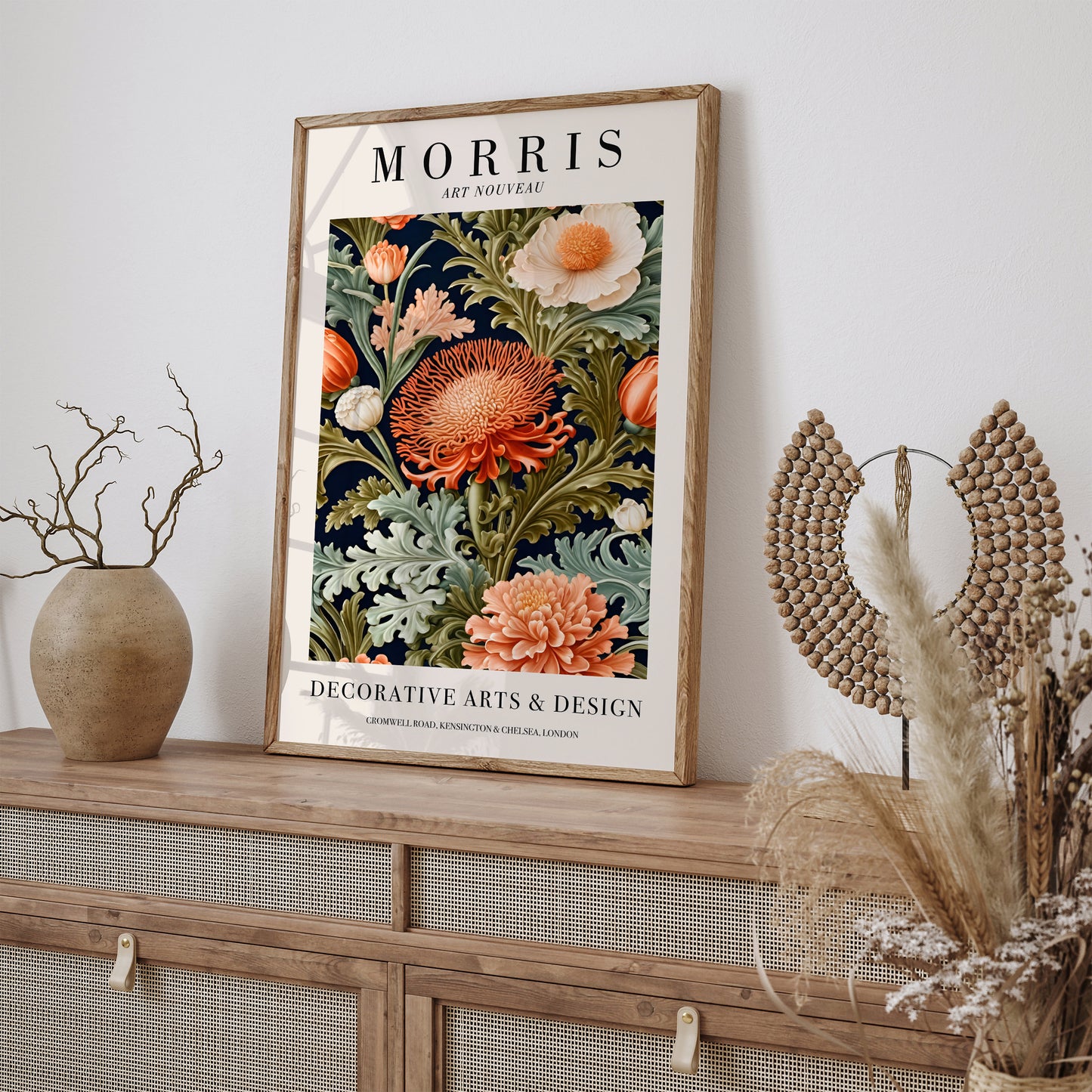 Botanical Art Nouveau Art Print