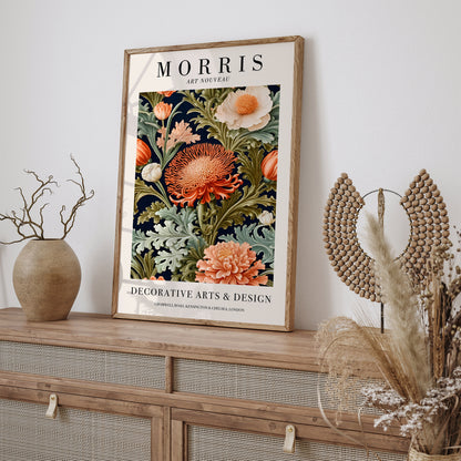 Botanical Art Nouveau Art Print