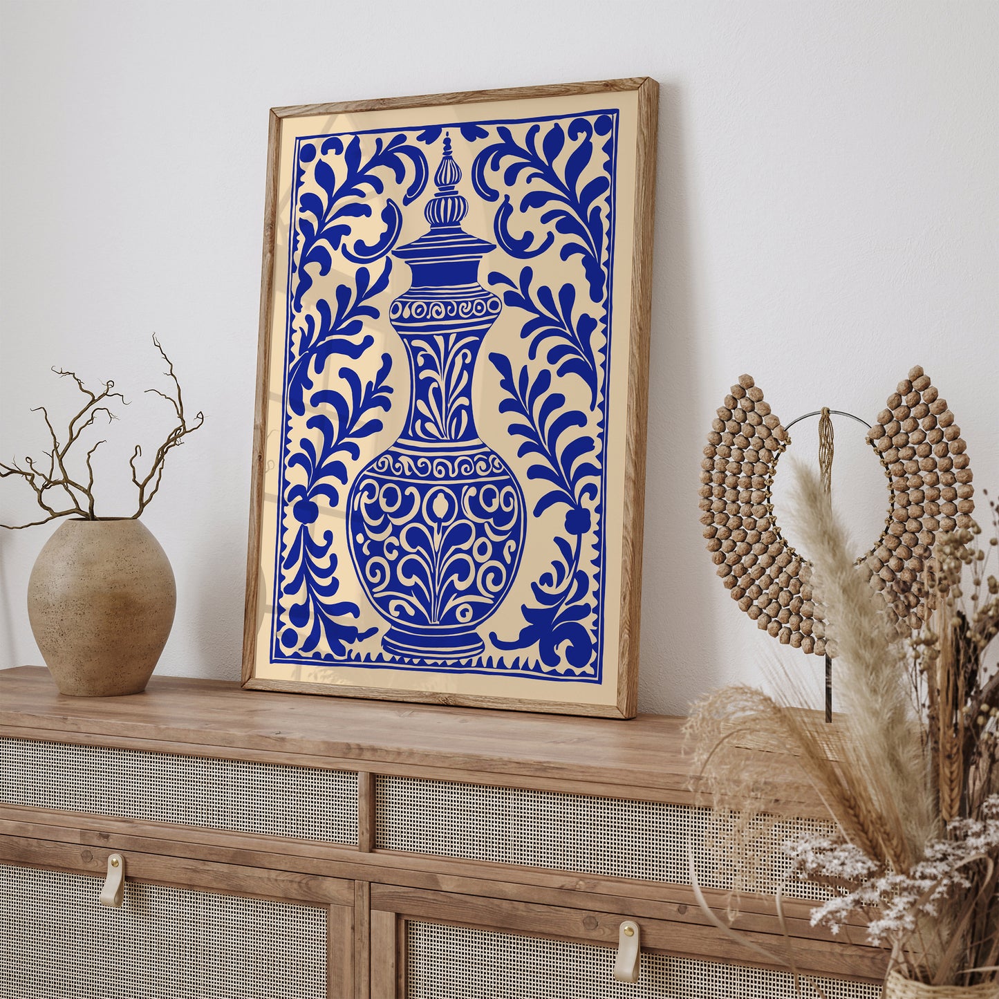 Classical Greek Wall Art – Ancient Vase Illustration