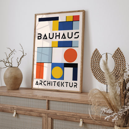 Bauhaus Architektur Poster