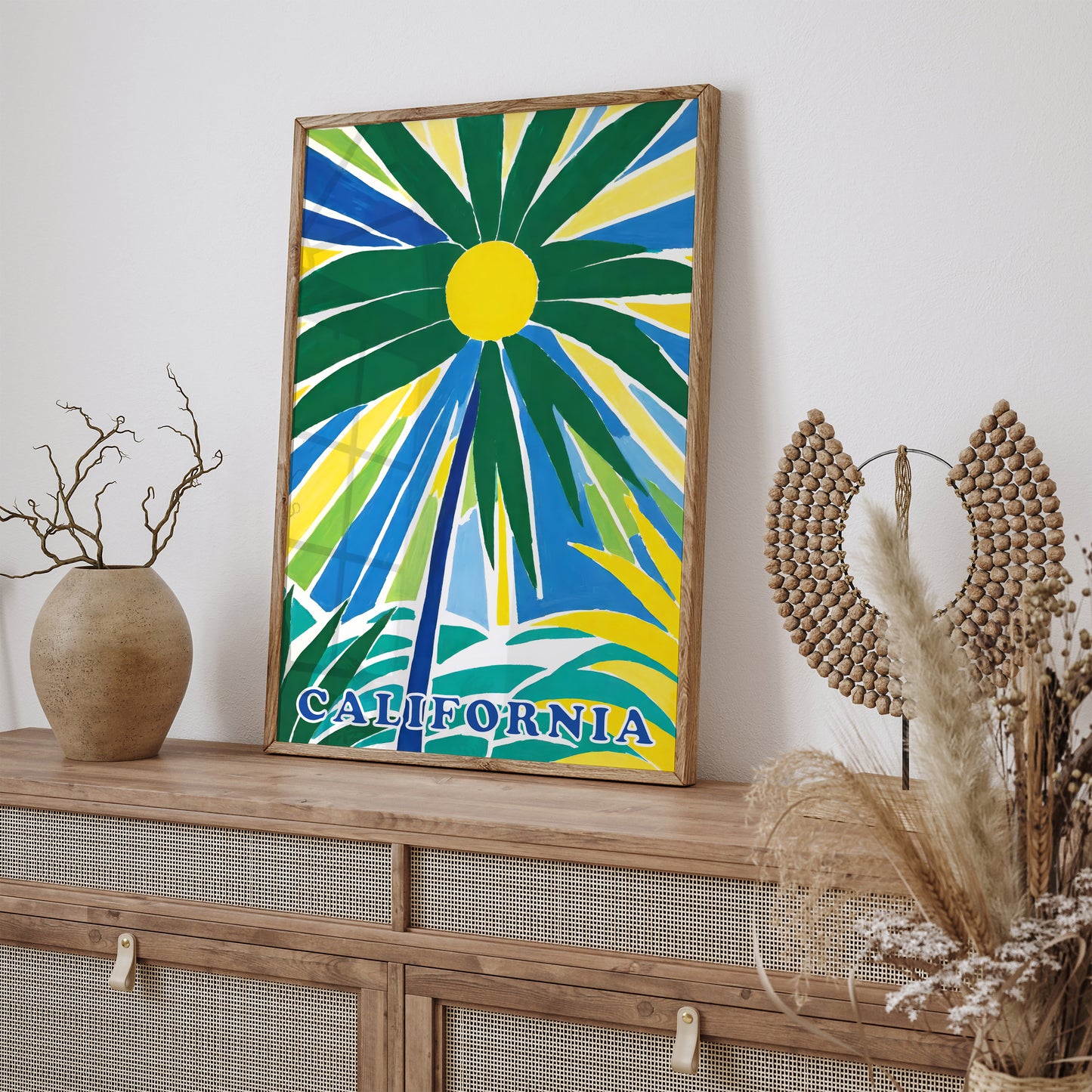 California Summer Vibes Art Print