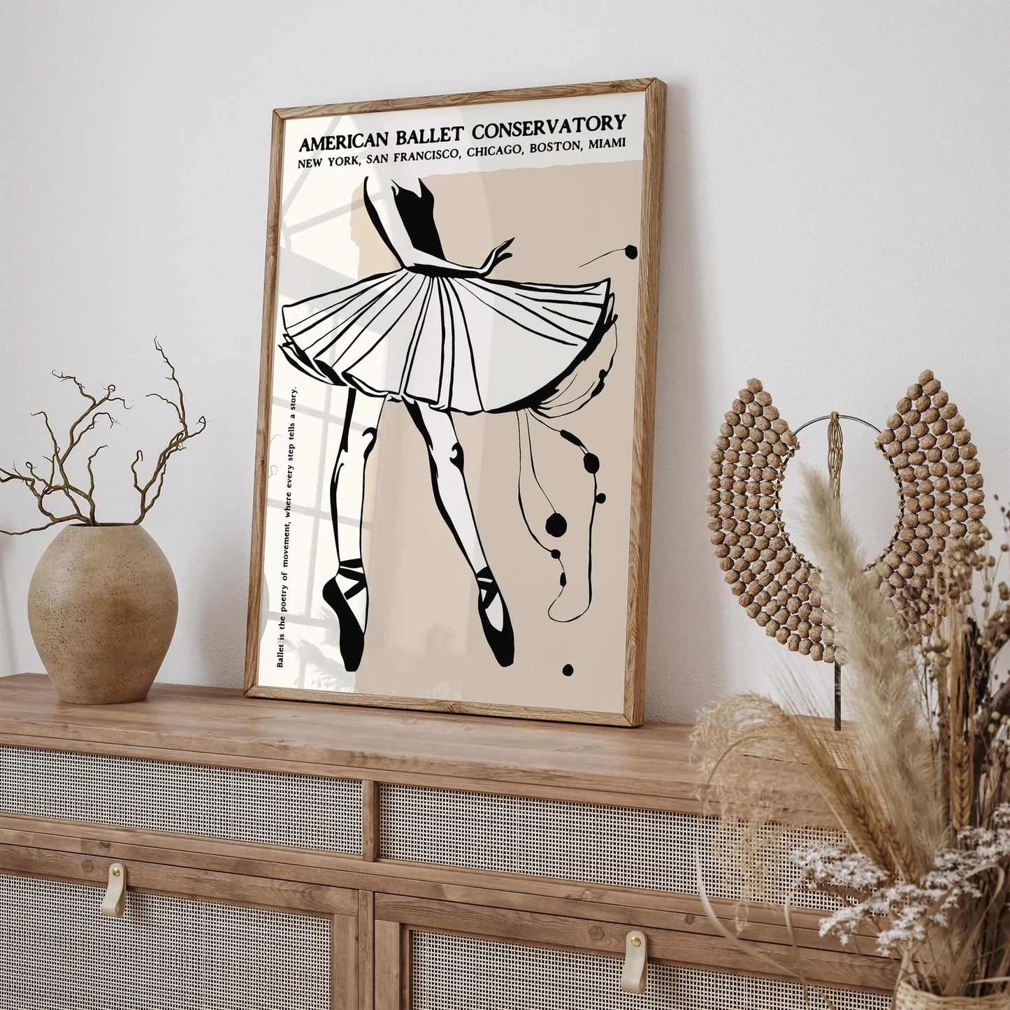 American Ballet Conservatory Modern Poster