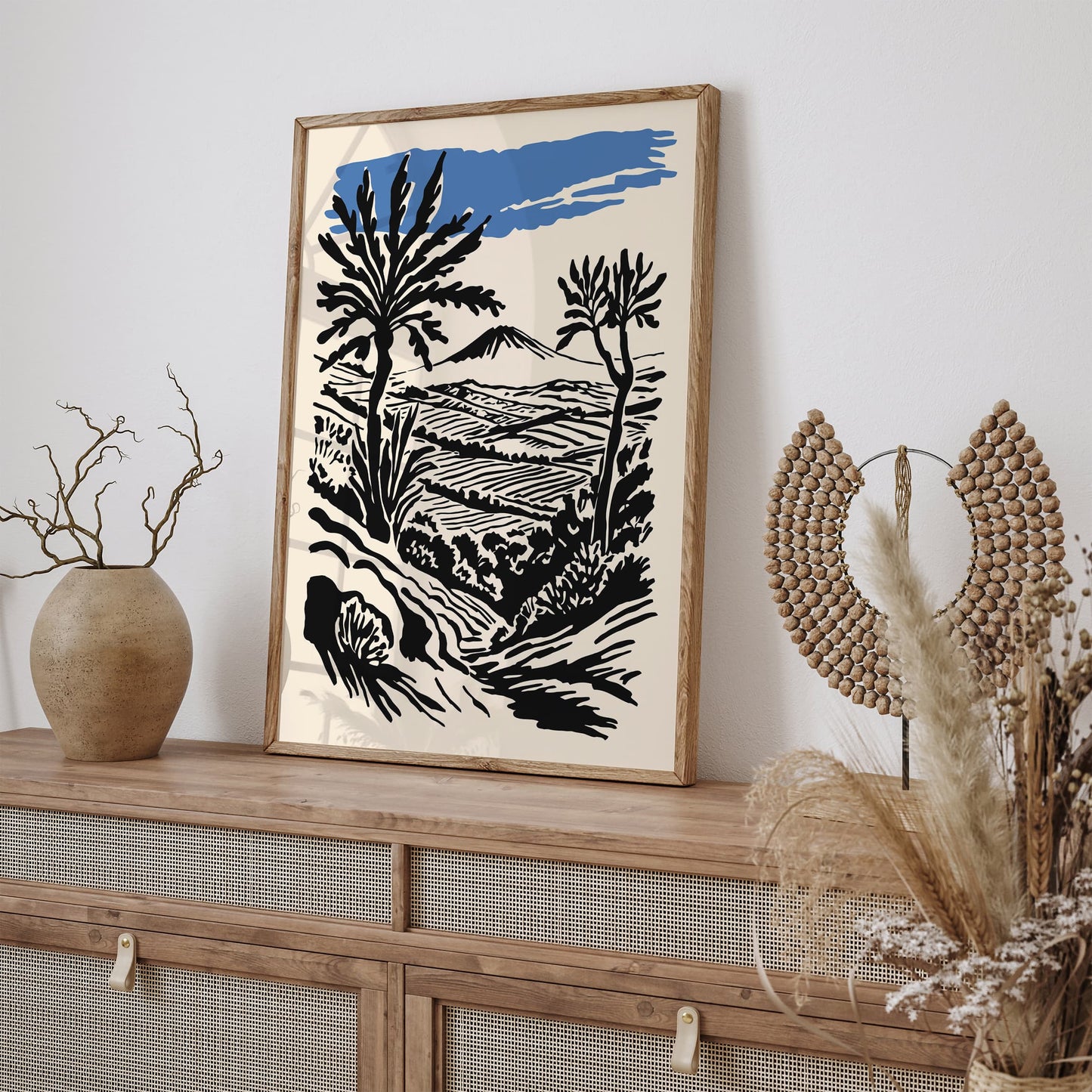 Etna Mount Sicily Landscape Art Print