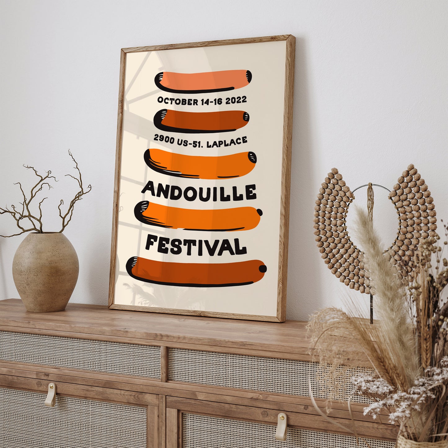 Andouille Sausage Festival 2022 Poster