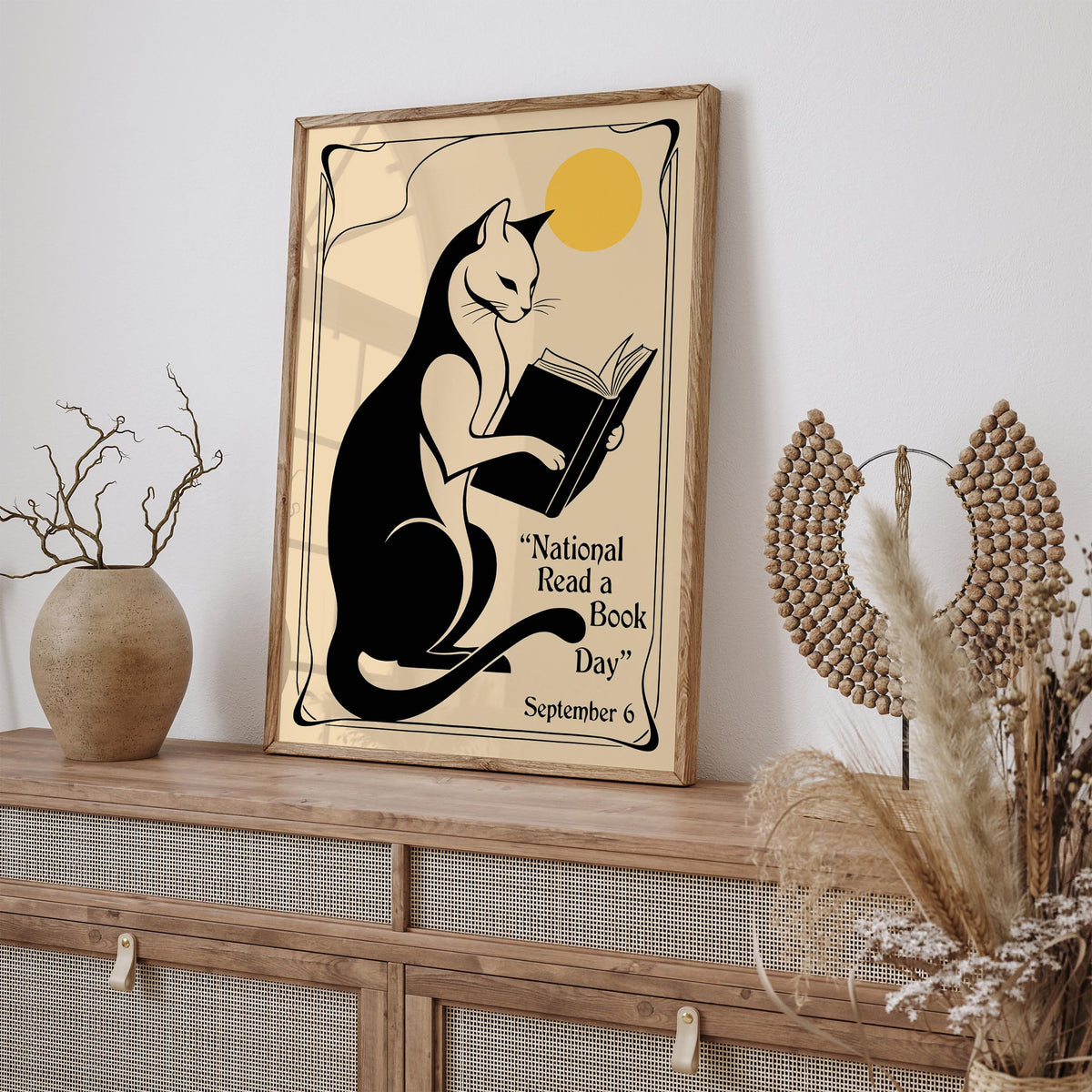 National Read a Book Day Poster