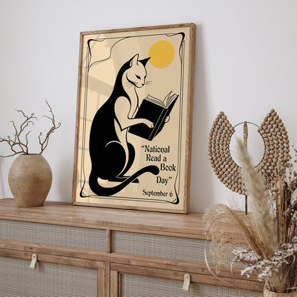 National Read a Book Day Poster