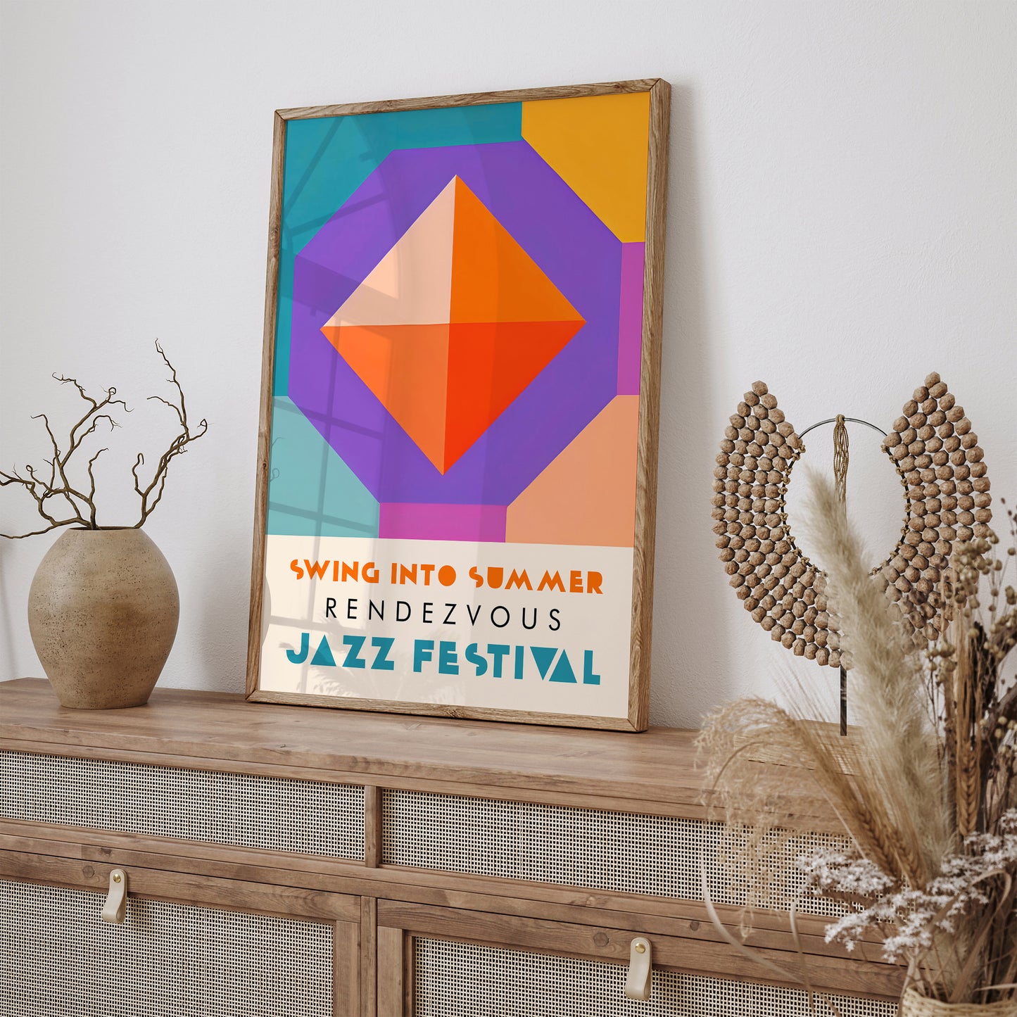 Swing into Summer Jazz Festival Poster