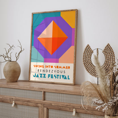 Swing into Summer Jazz Festival Poster