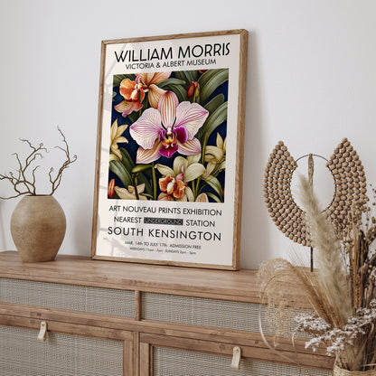 Art Nouveau Floral Morris Exhibition Wall Art