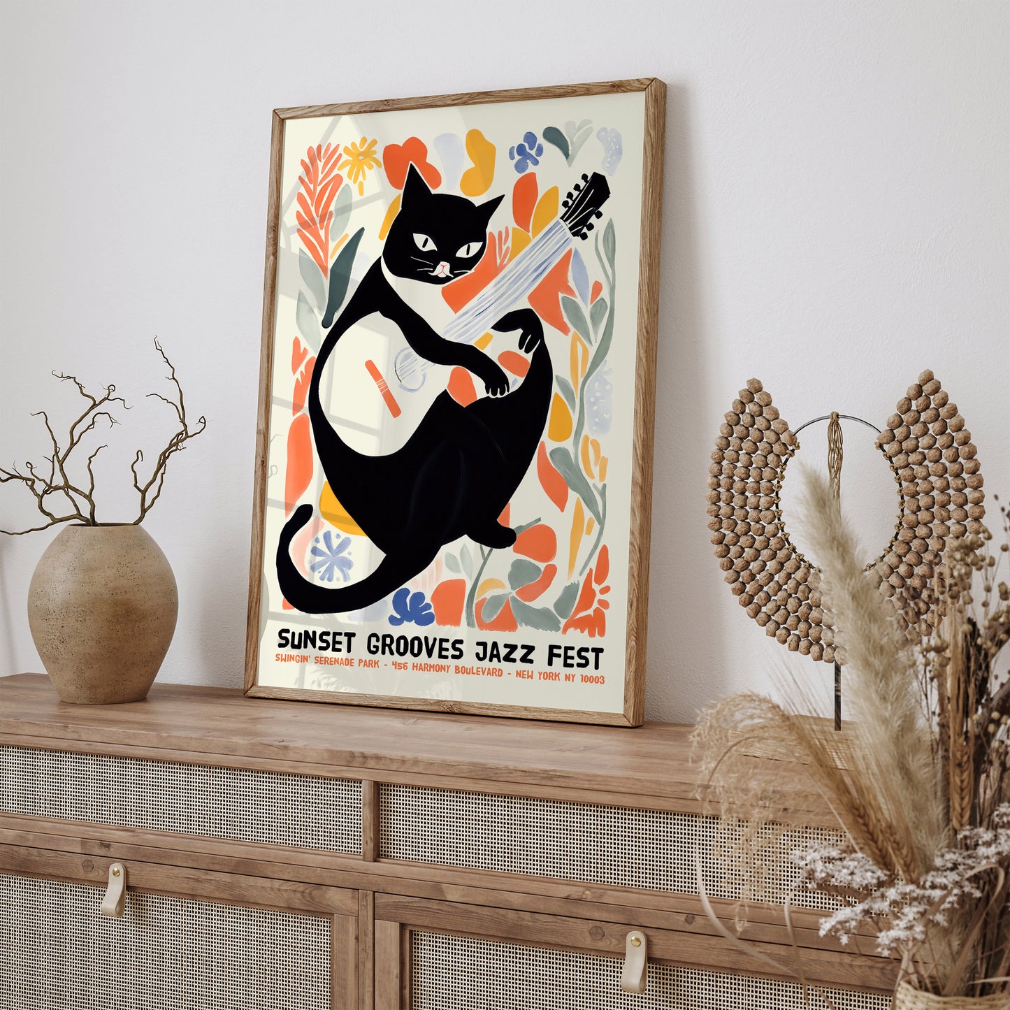 Sunset Grooves Jazz Fest Poster