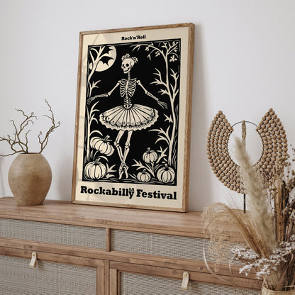 Rockabilly Ballerina Music Festival Poster