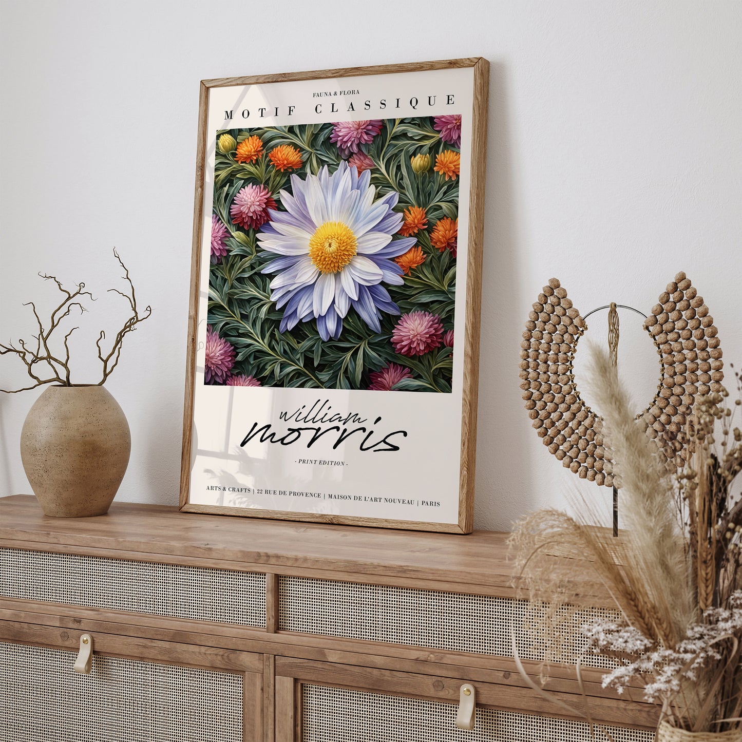 Art Nouveau Morris Botanical Art Print