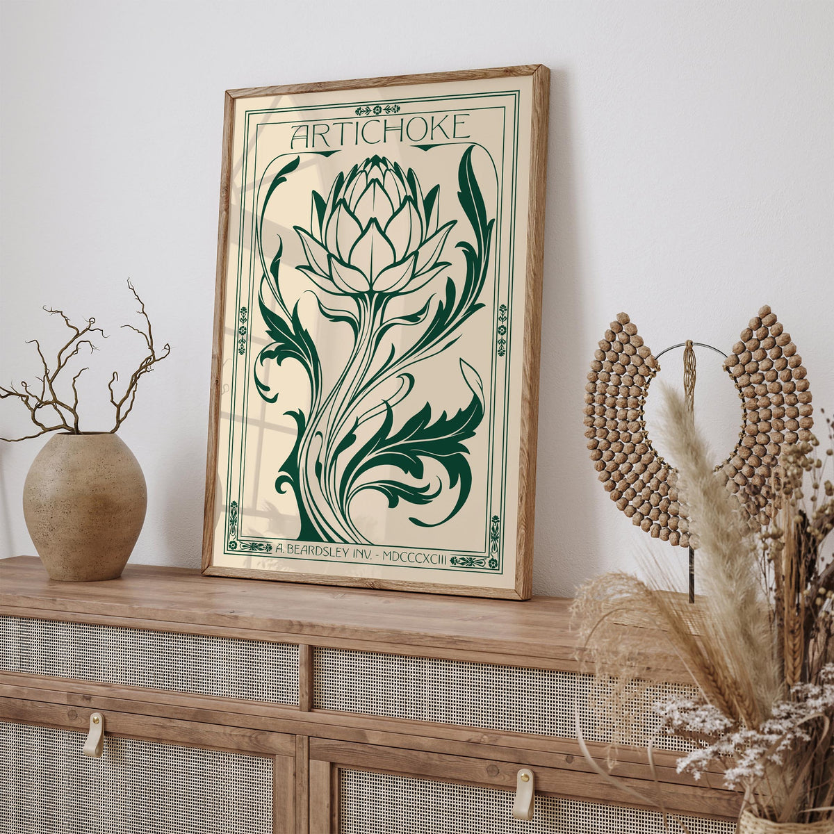 Vintage Artichoke Kitchen Poster