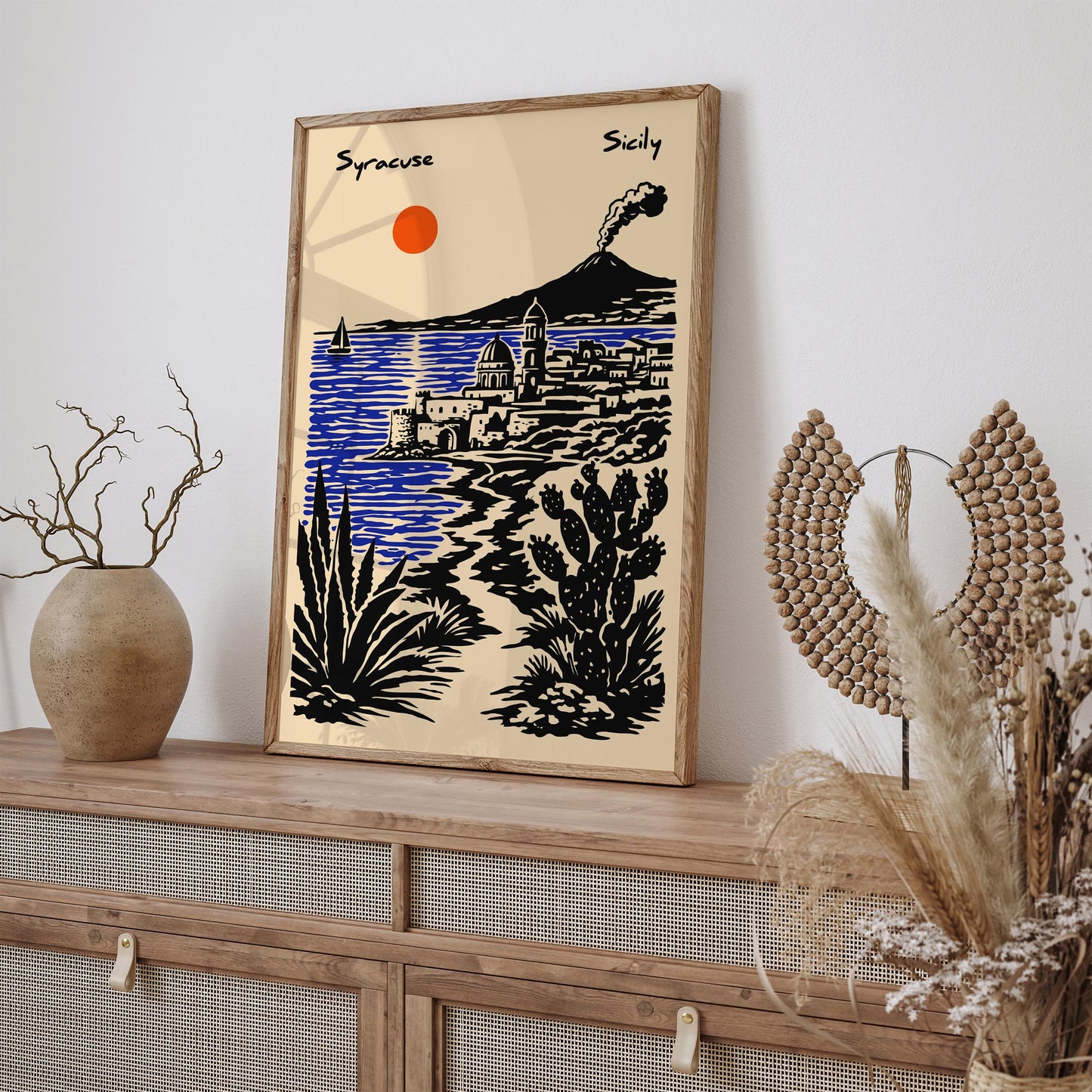 Syracuse Sicily Travel Poster 2026