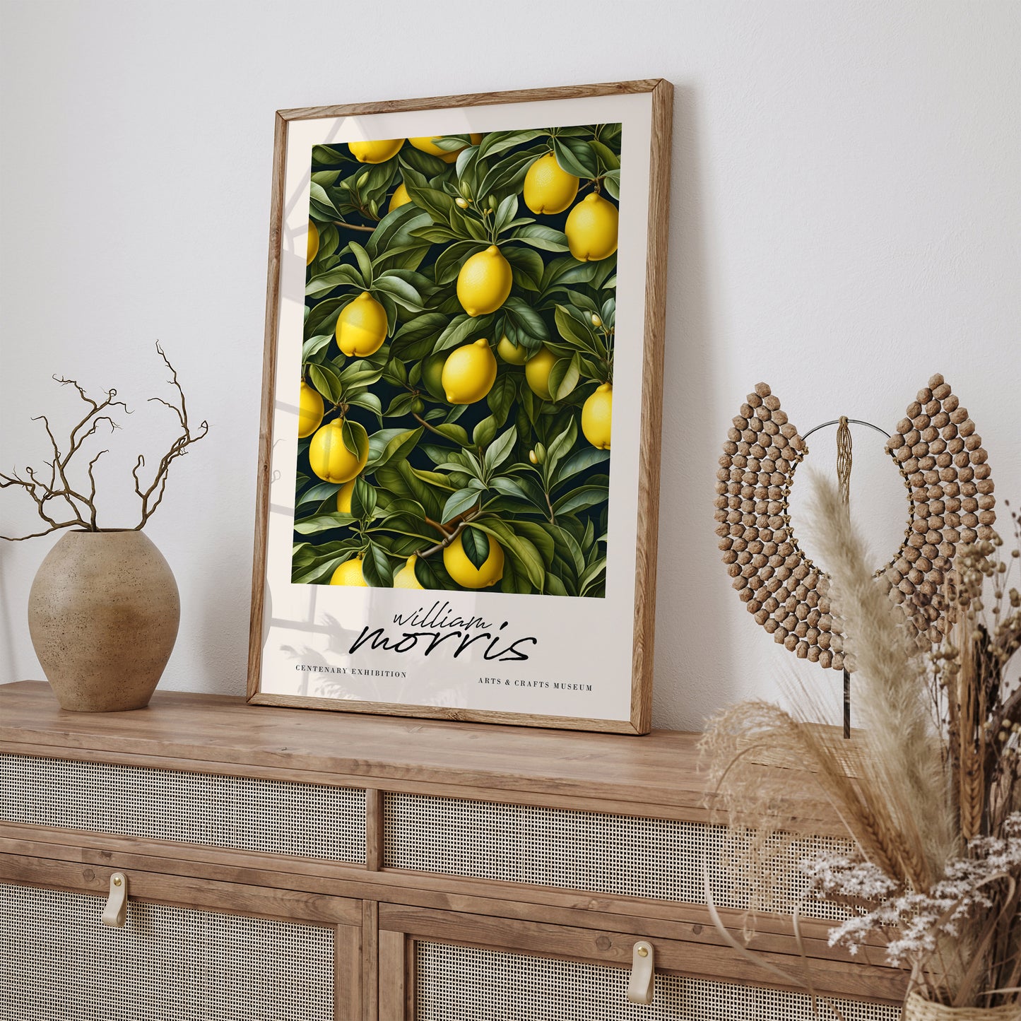 William Morris Lemons Kitchen Wall Art