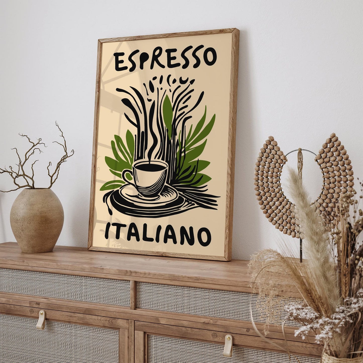 Espresso Italiano Kitchen Wall Art Print
