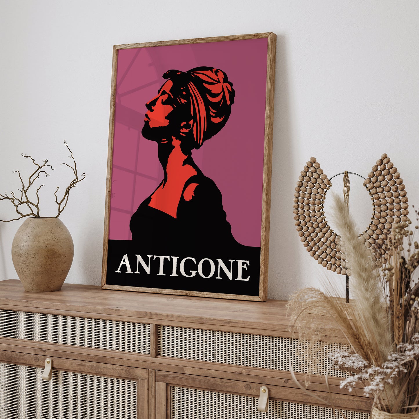 Antigone - Vintage Theater Poster Print