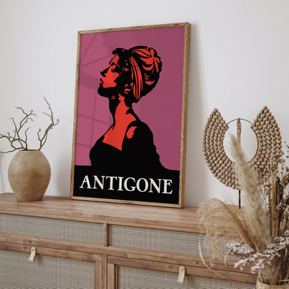 Antigone - Vintage Theater Poster Print