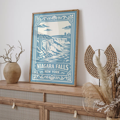 Niagara Falls Travel Poster