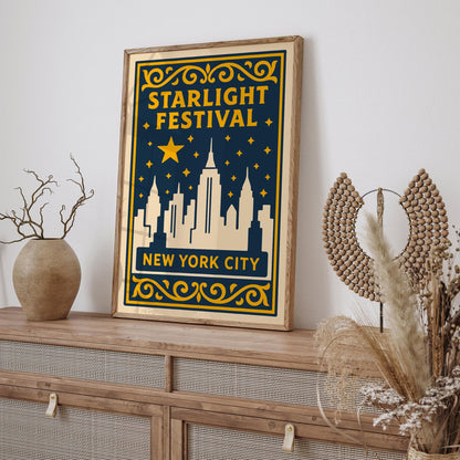 Starlight Festival New York City Poster