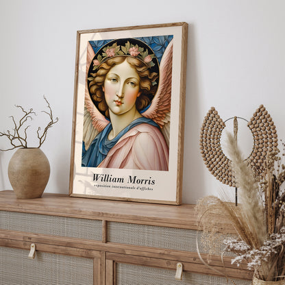 Art Nouveau Angel Morris Vintage Art Print