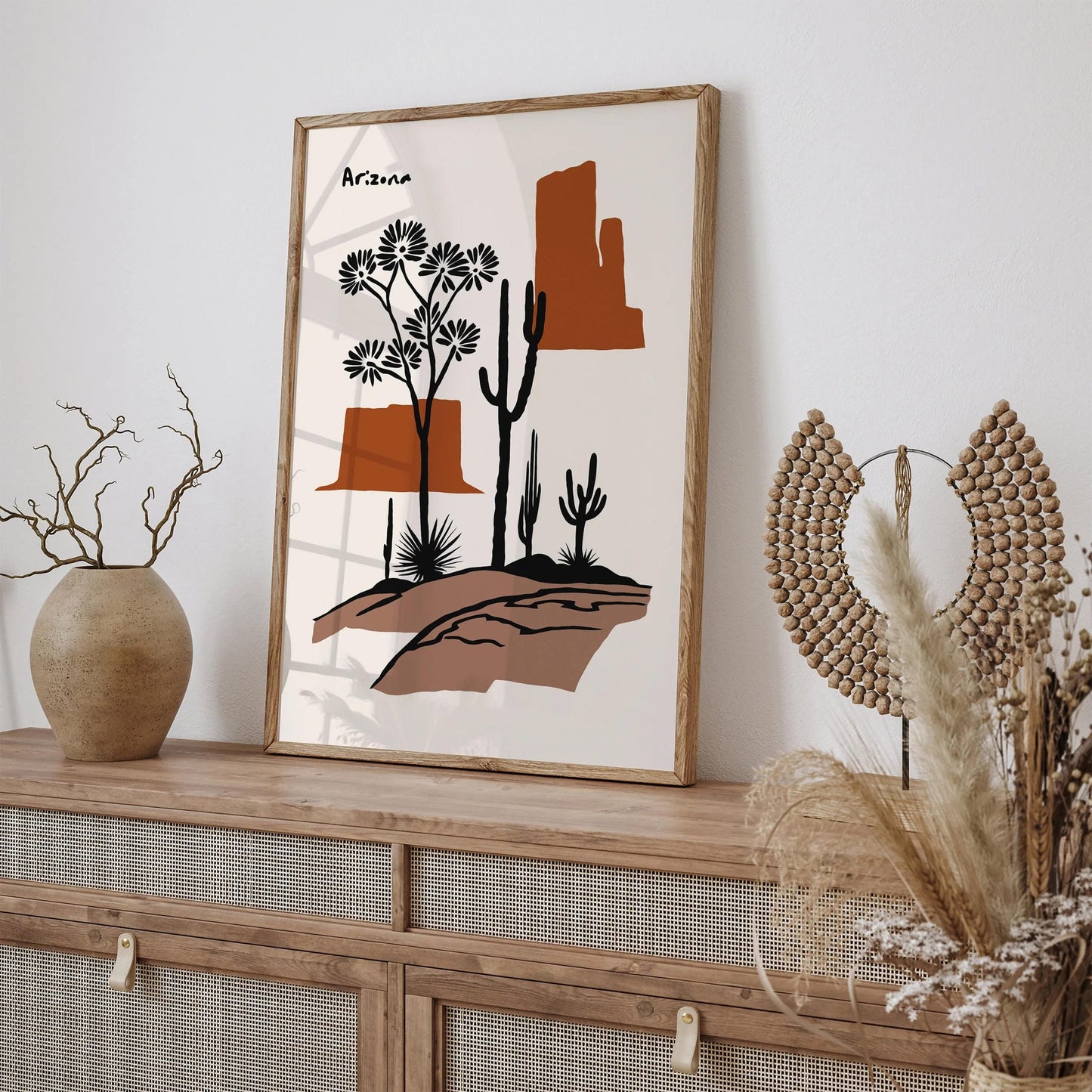Arizona Modern Minimalist Art Print