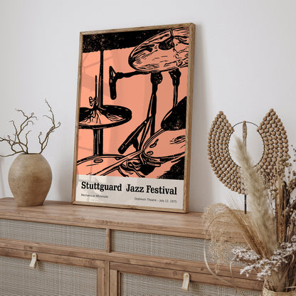 Stuttguard Jazz Festival 1975 Poster