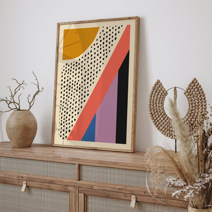 Modern Abstract Art Poster