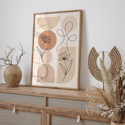 Soft Nature Art Print - Boho Home Decor 2026